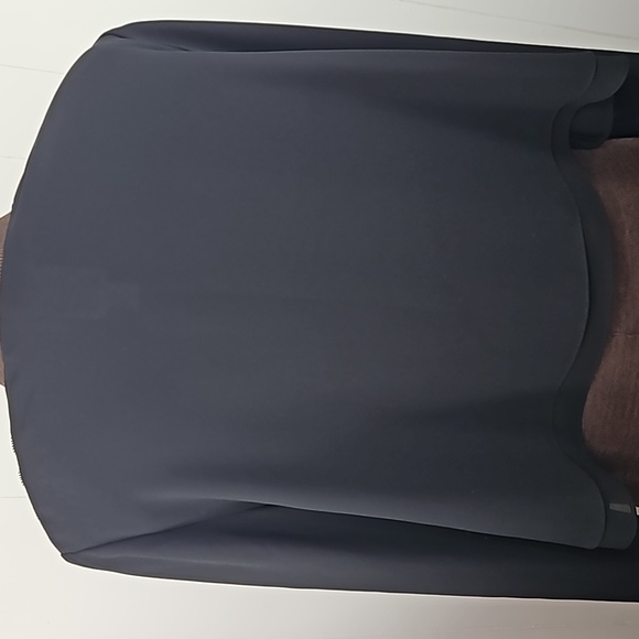 Vintage Joseph Ribkoff Trends semi sheer dressy jacket flowy black size 14 - Picture 5 of 7